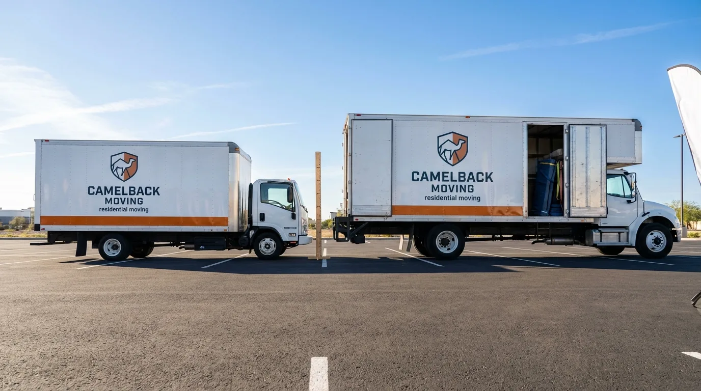 Moving truck size capacity guide in Essexville